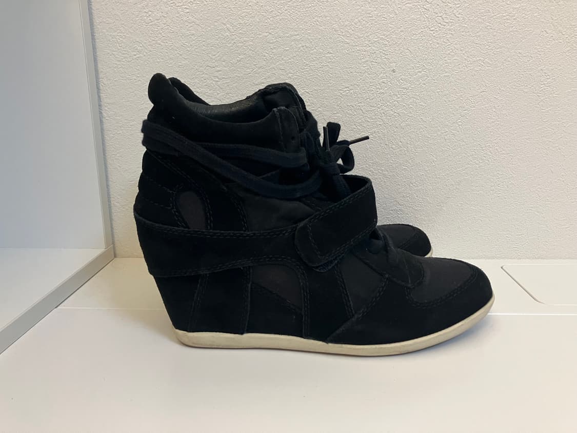 Ash 아쉬 블랙 웨지힐 운동화 y2k 오네갸루 상품이미지4