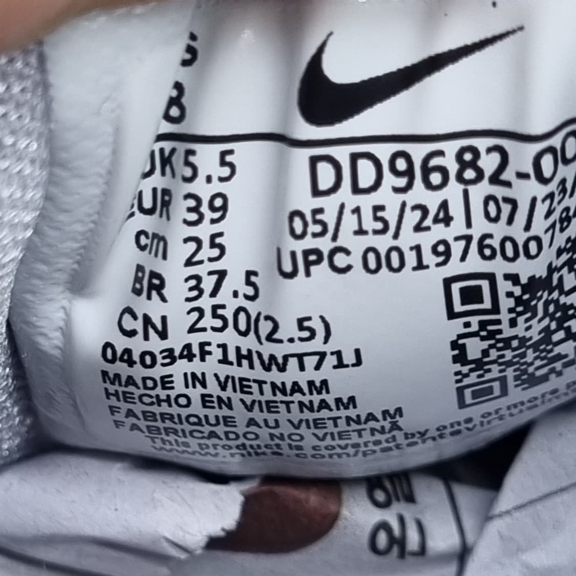 나이키 tc7900 그레이 운동화250 상품이미지6