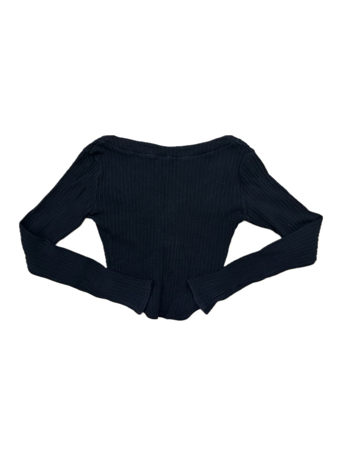 플리즈노팔로우 버니탑 Bunny Top 블랙 판매 상품이미지2