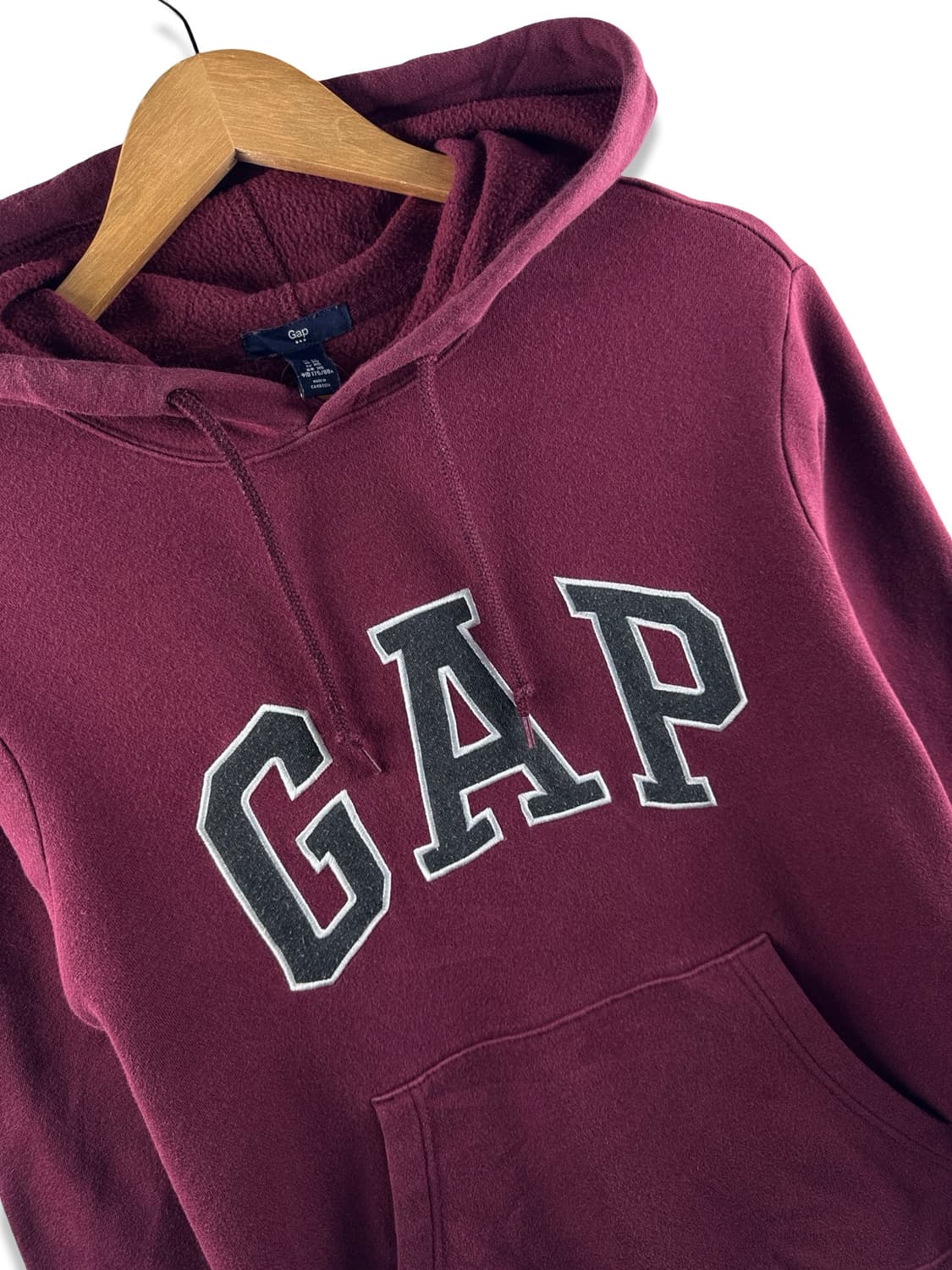 갭 버건디 블랙 후드티2199 상품이미지3