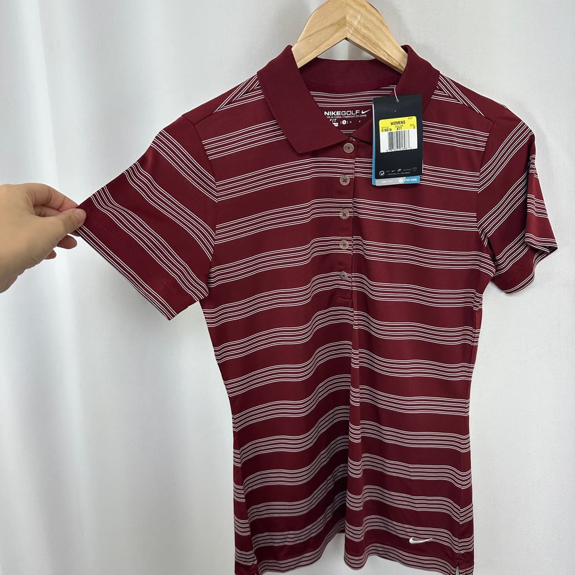  나이키골프 여자 카라 반팔티 S  (미착용새제품) 상품이미지3