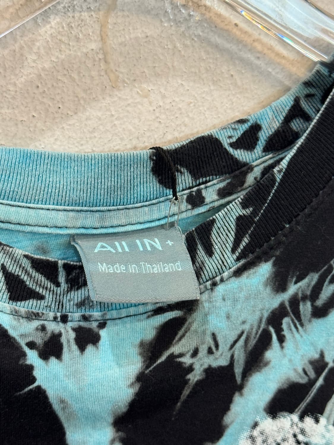 AC/DC tie-dye T-shirt  상품이미지4