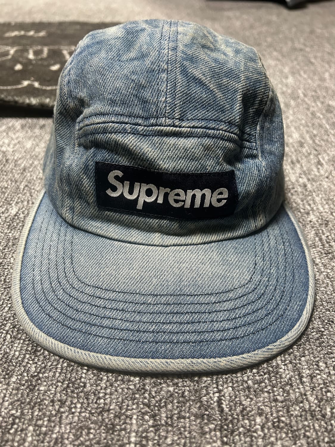 슈프림 데님 캠프캡 상품이미지2