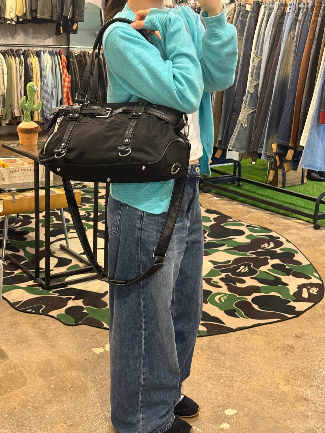 페일제이드(Pale Jade)빅 벨티드 더플백 상품이미지9