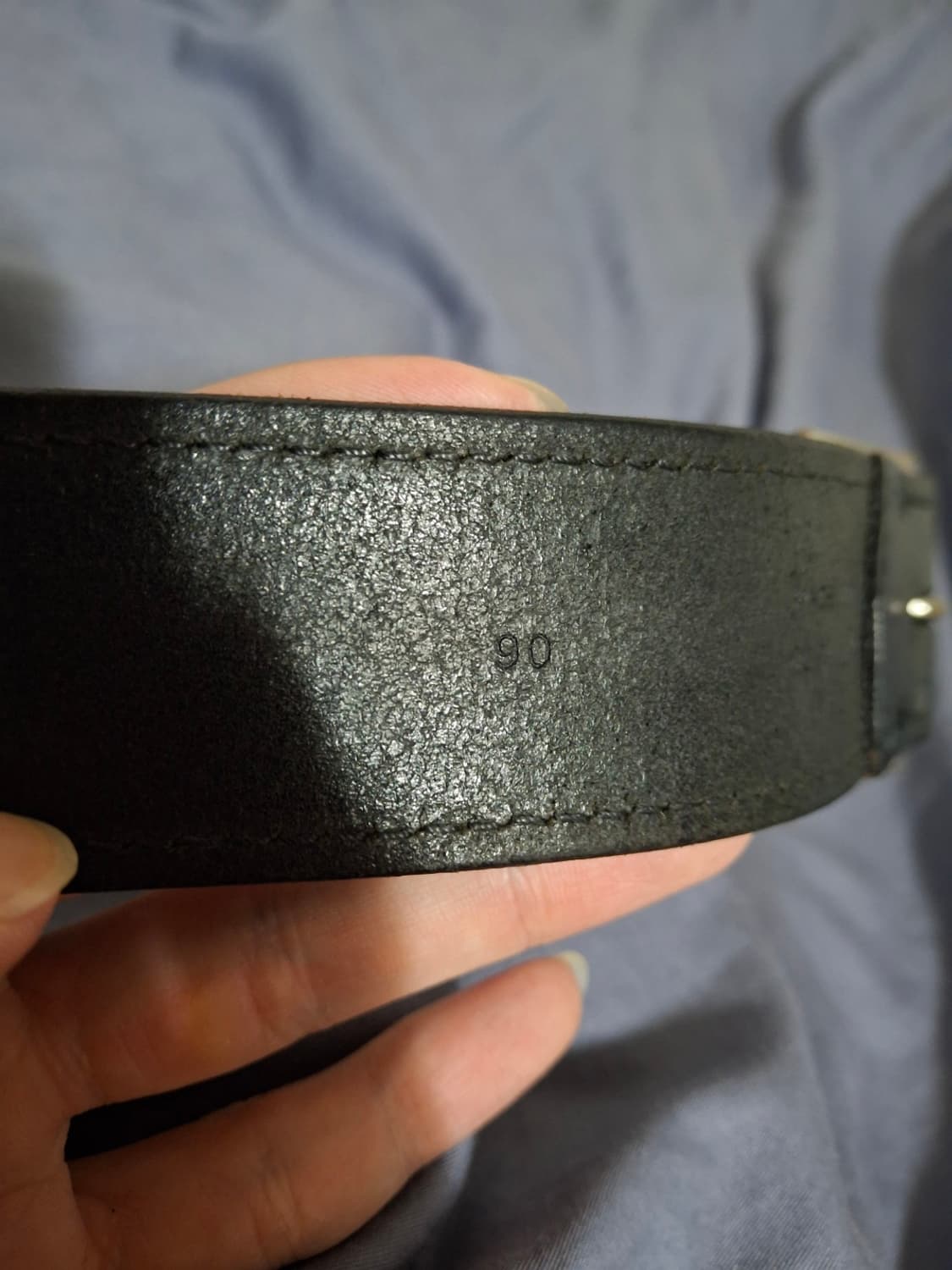 [87] 디올 옴므 은장 무광 D벨트 상품이미지3