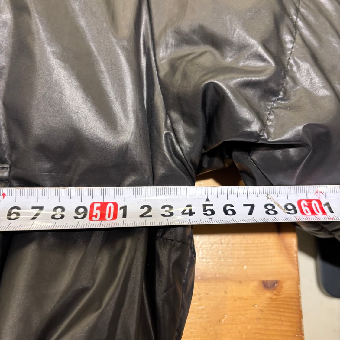 빈티지 블랙 크롭 패딩 상품이미지5