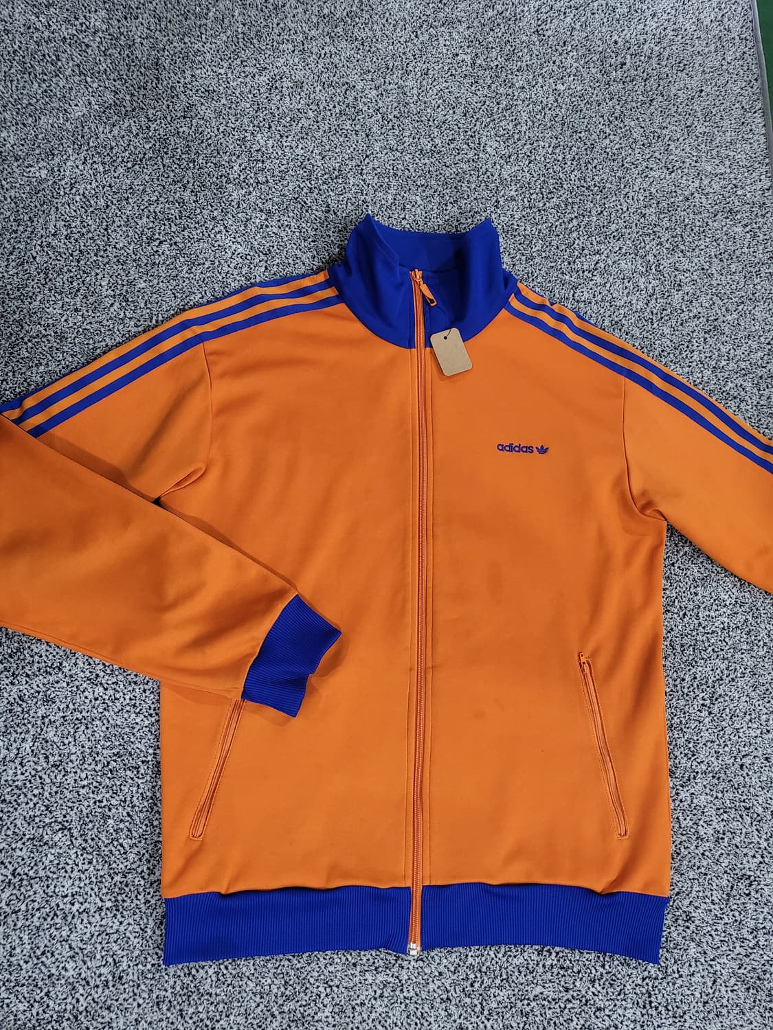아디다스(Adidas) 트랙탑 (오렌지 & 블루) 상품이미지1