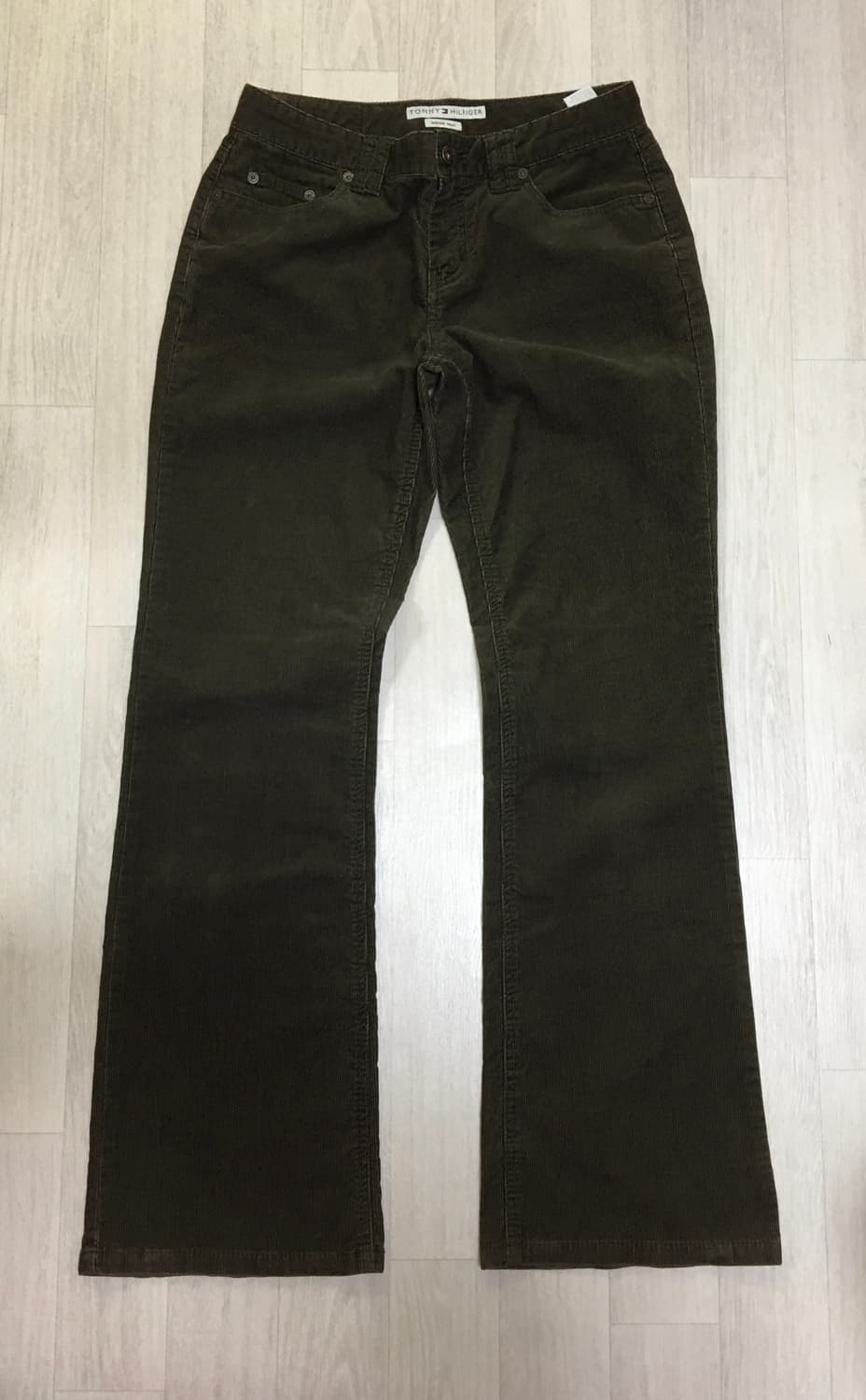 타미힐피거 코듀로이 로우라이즈 바지 상품이미지1