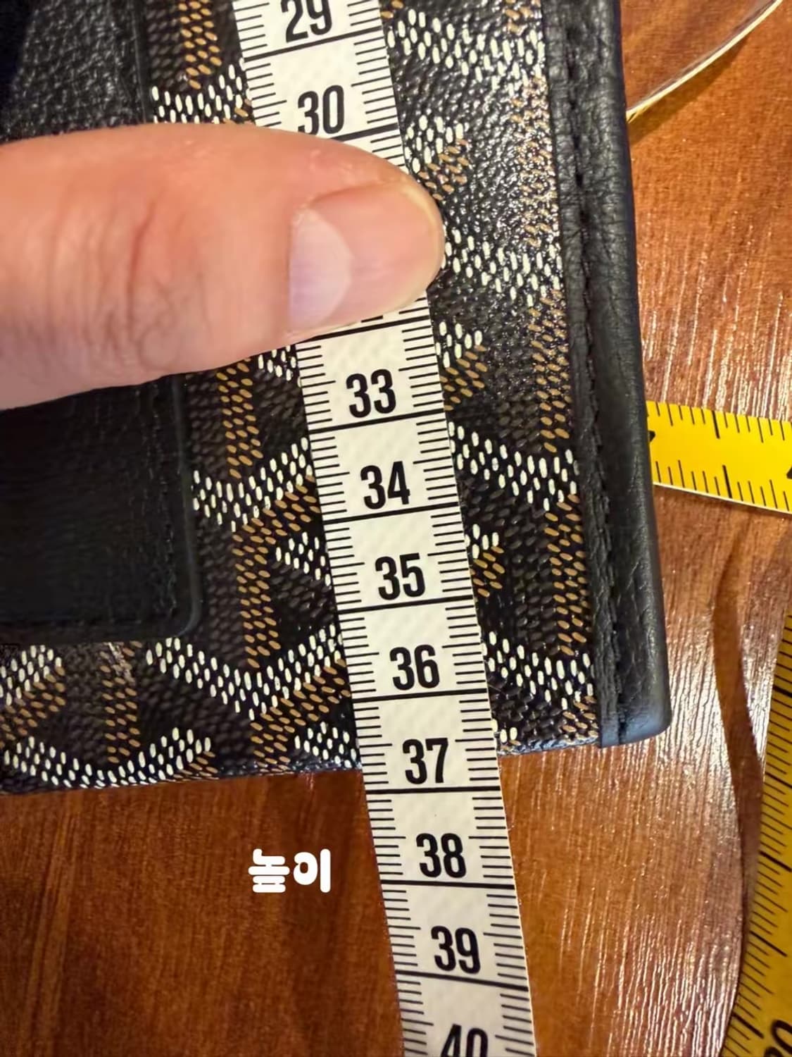 고야드 블랙 백팩 상품이미지7