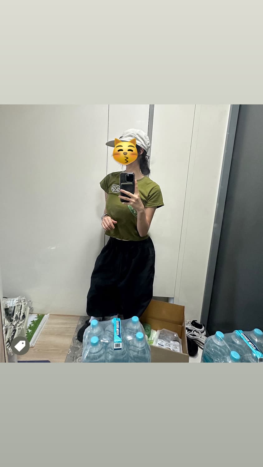 (키즈) 데우스 엑스 마키나 컬리지 삼청 티셔츠 로버 그린 상품이미지3