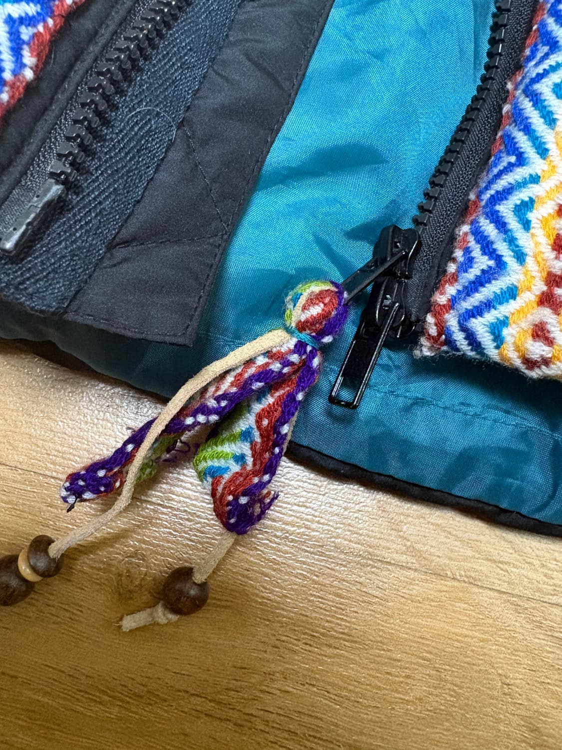 빈티지 모리스타일 투웨이 조끼패딩 상품이미지3