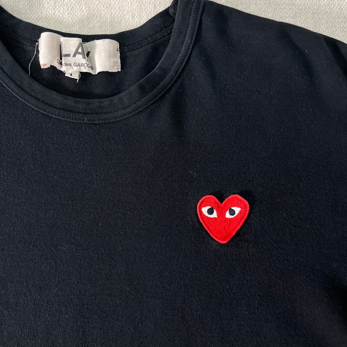 100 꼼데가르송 하트와펜 롱슬리브 티셔츠 상품이미지2
