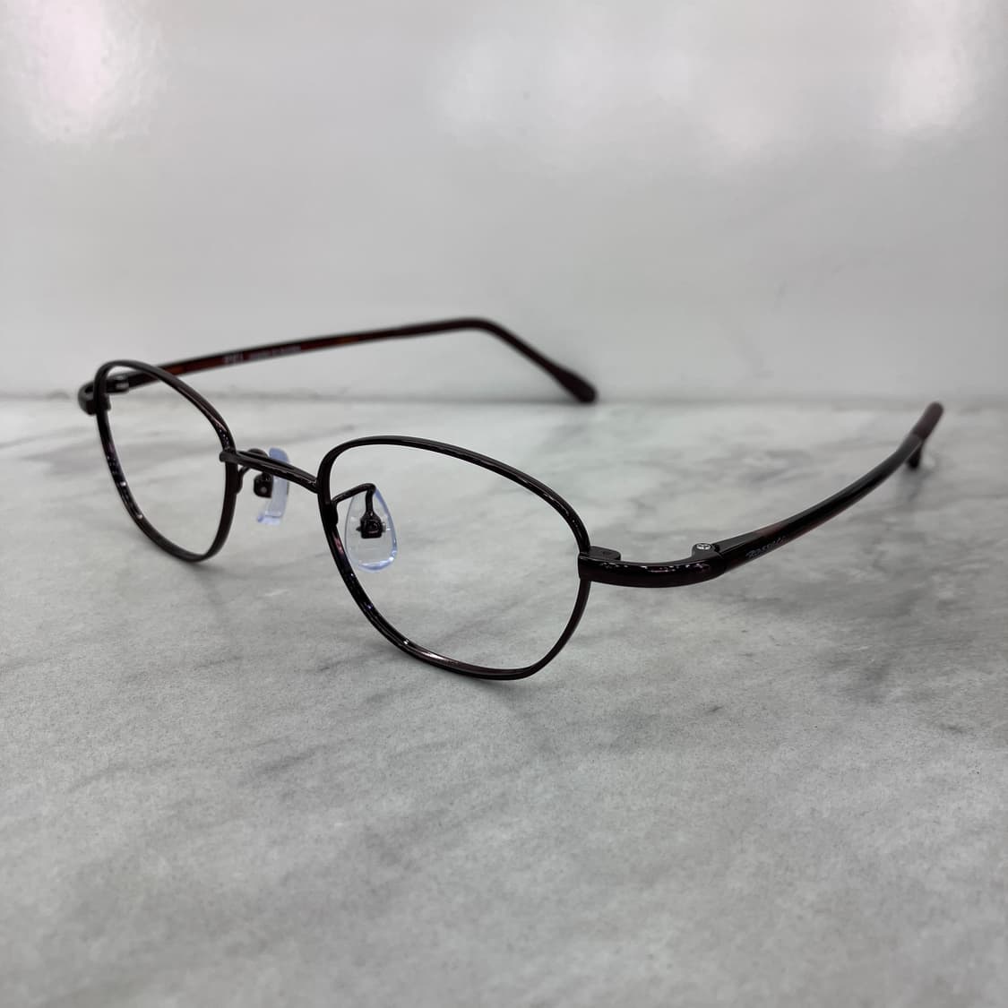 C61 RT 브론즈 어글리 라운드 메탈테 안경 상품이미지7