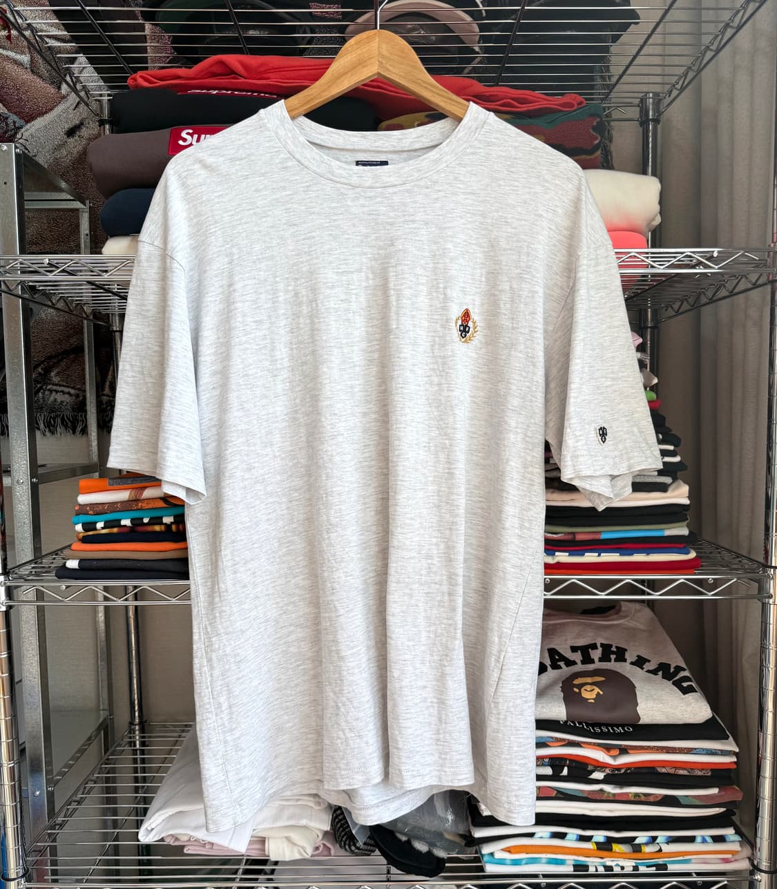 헤리티지플로스 그레이 티셔츠 상품이미지1