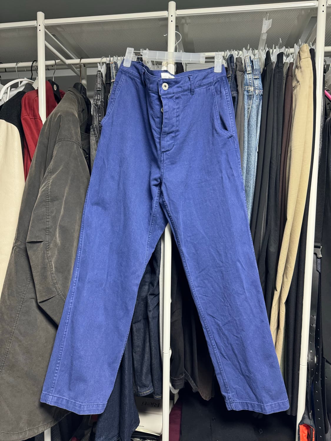 Ryoo 블루 페인터 팬츠 m 상품이미지3