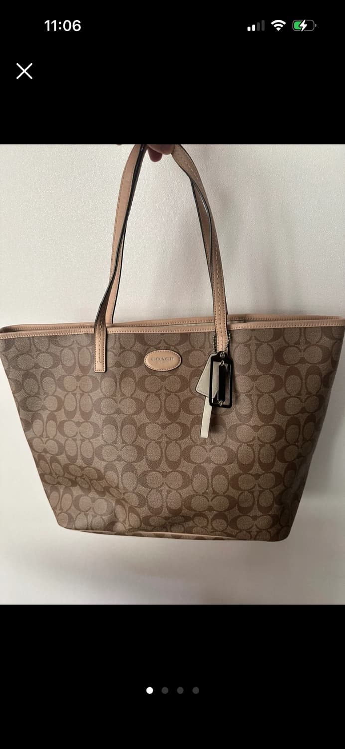 코치 패턴 토트백 가방 상품이미지1
