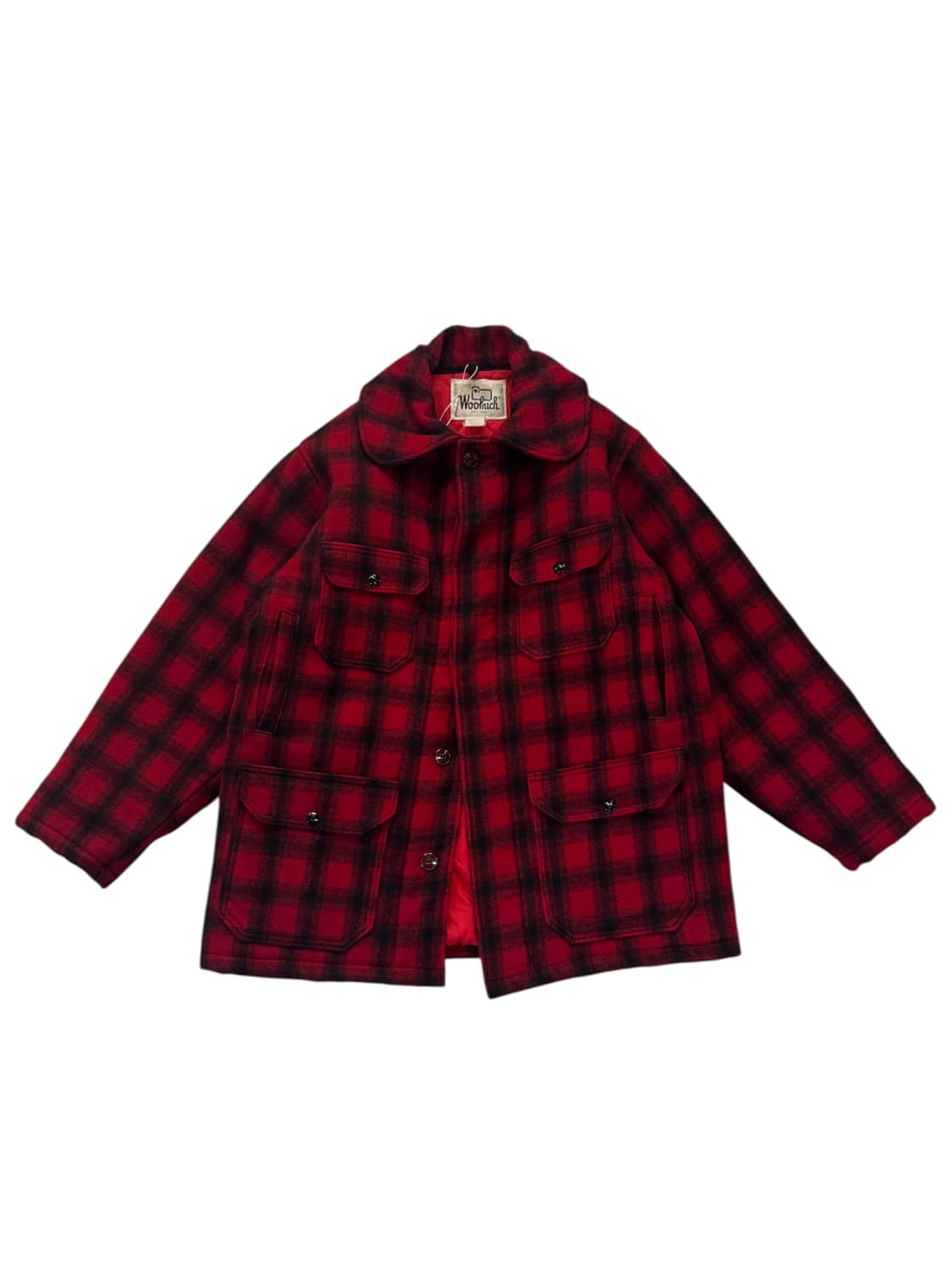 60s 울리치 버팔로체크 매키노 울 헌팅자켓 상품이미지1