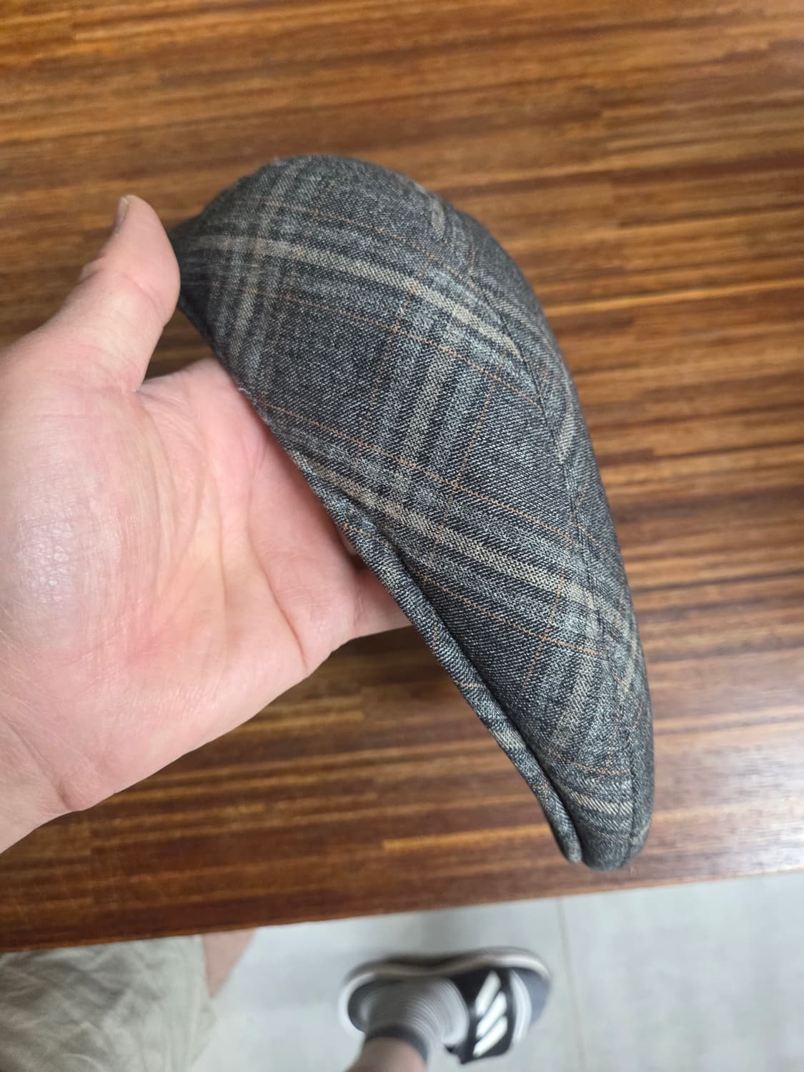 피에르발망 체크 베레모 헌팅캡 모자 60 xl 상품이미지1