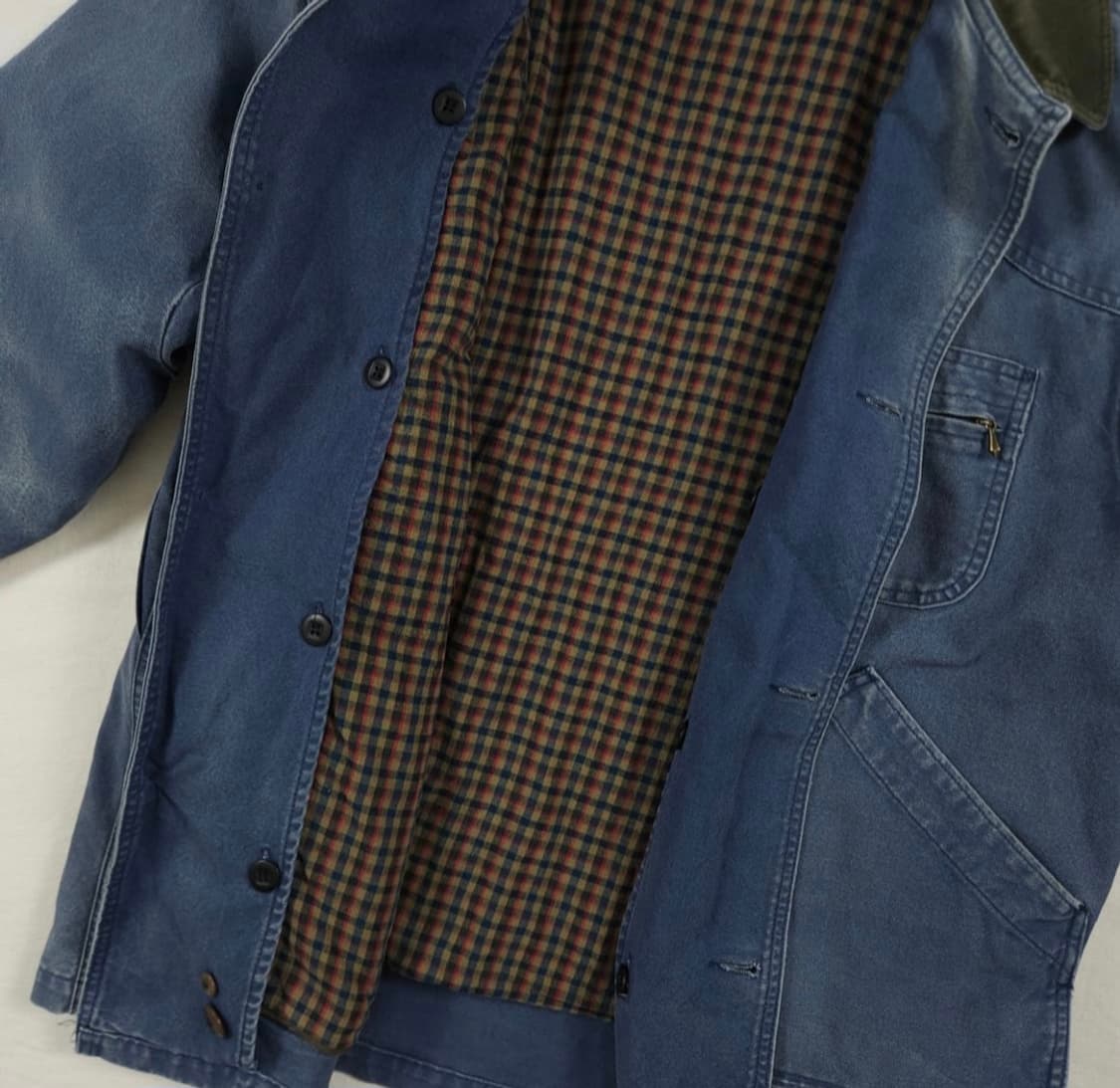엘엘빈 초어자켓 헌팅자켓 빈티지 블루 XL 상품이미지6