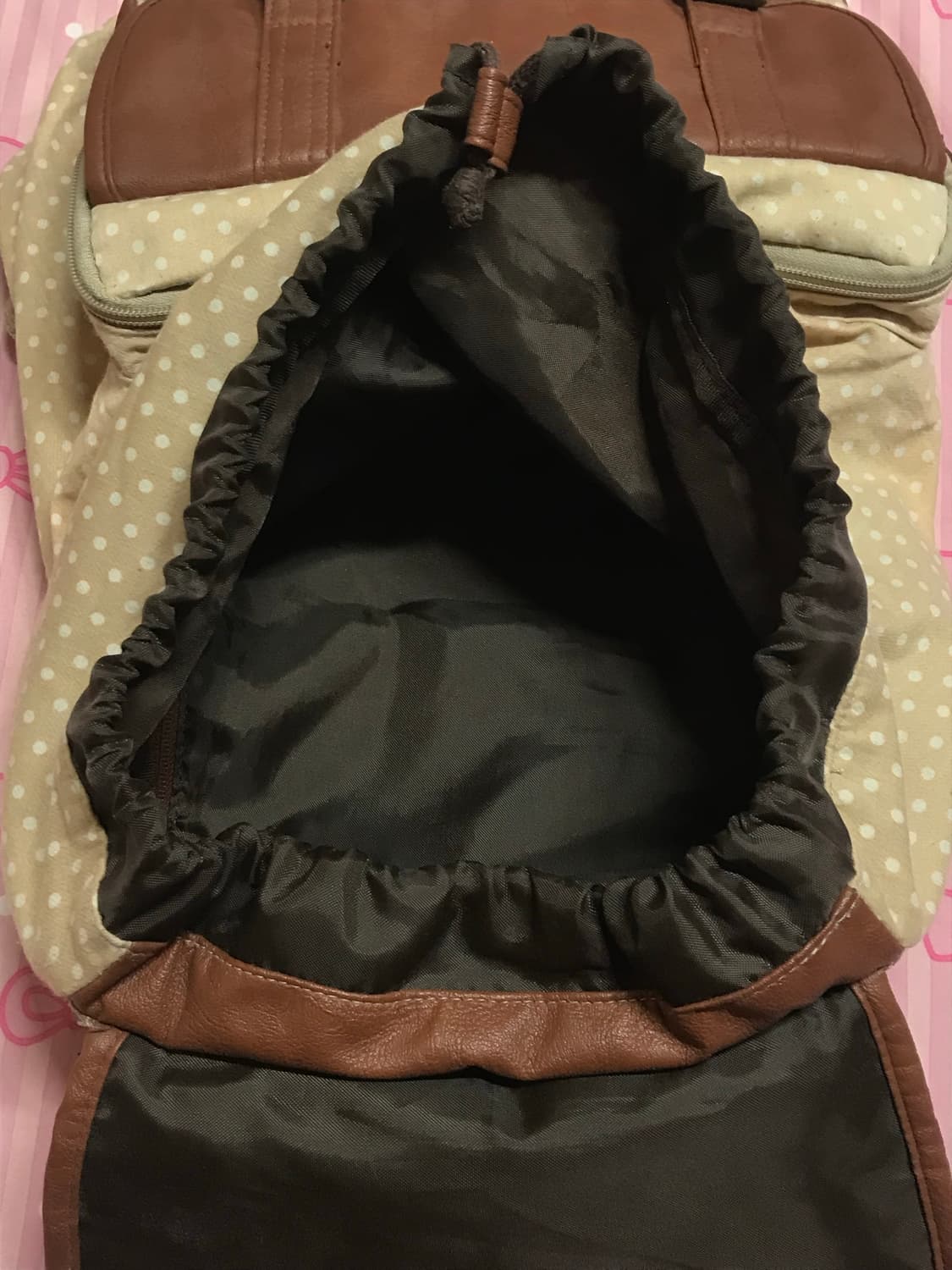 도트 가죽 모리 백팩  상품이미지6