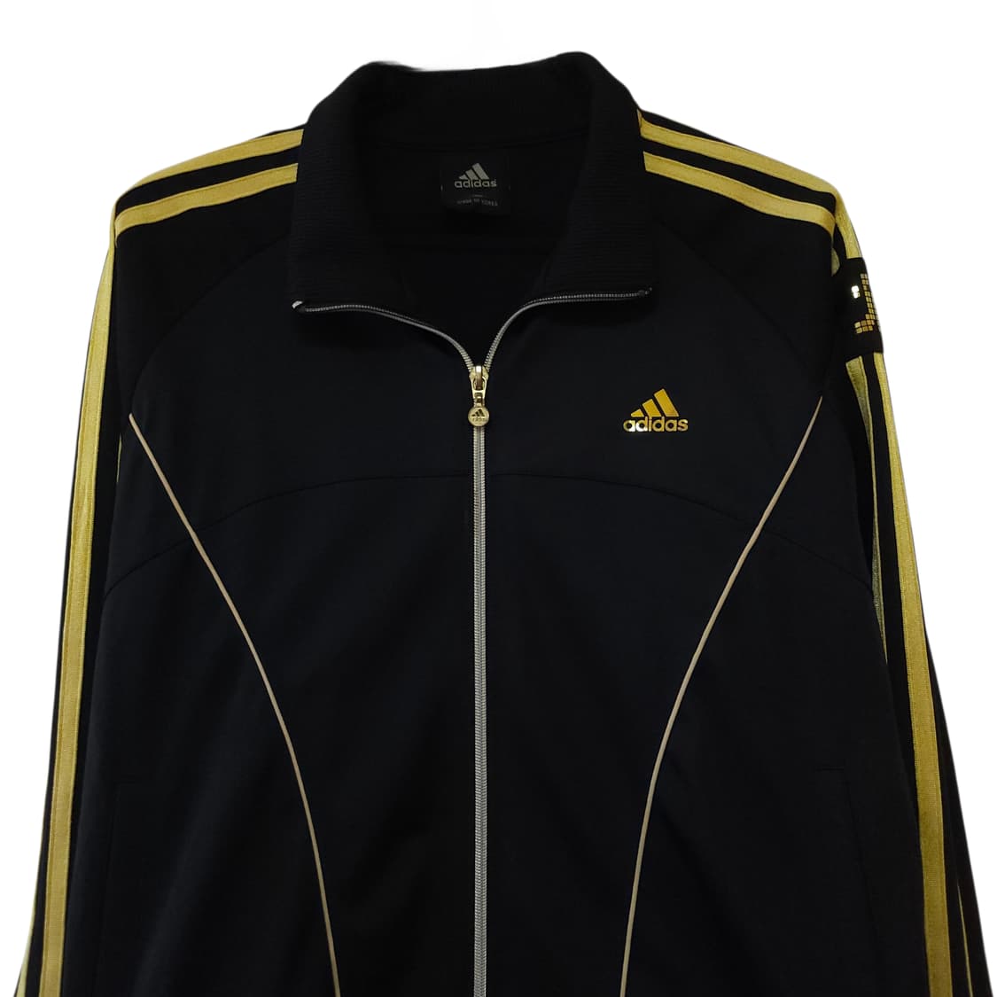 아디다스 금장 트랙탑져지블랙 여성 95M 저지 상품이미지2