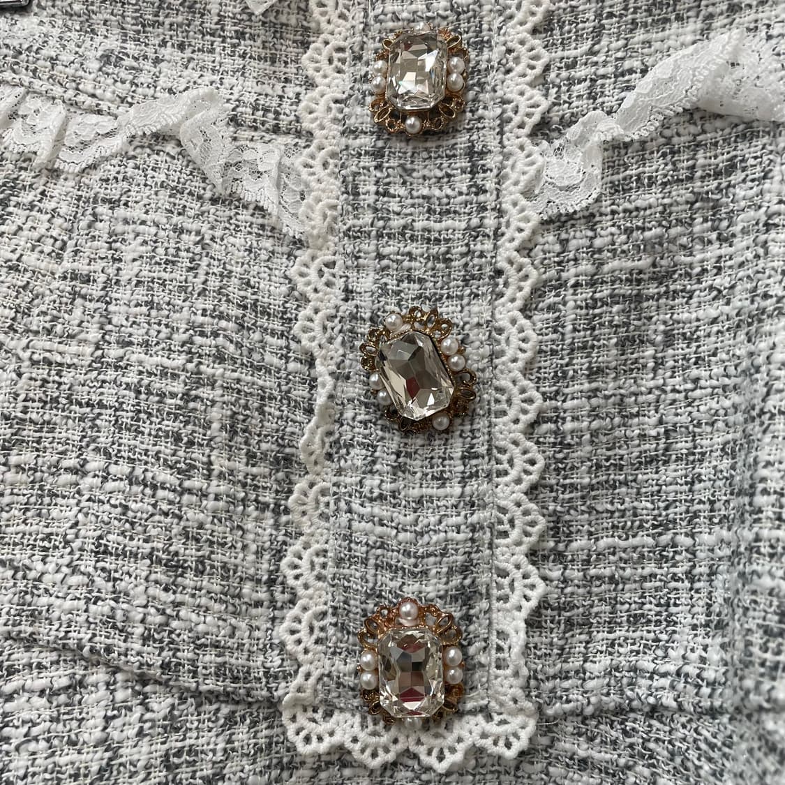 로지타 rojita 트위드 미디 스커트 상품이미지2