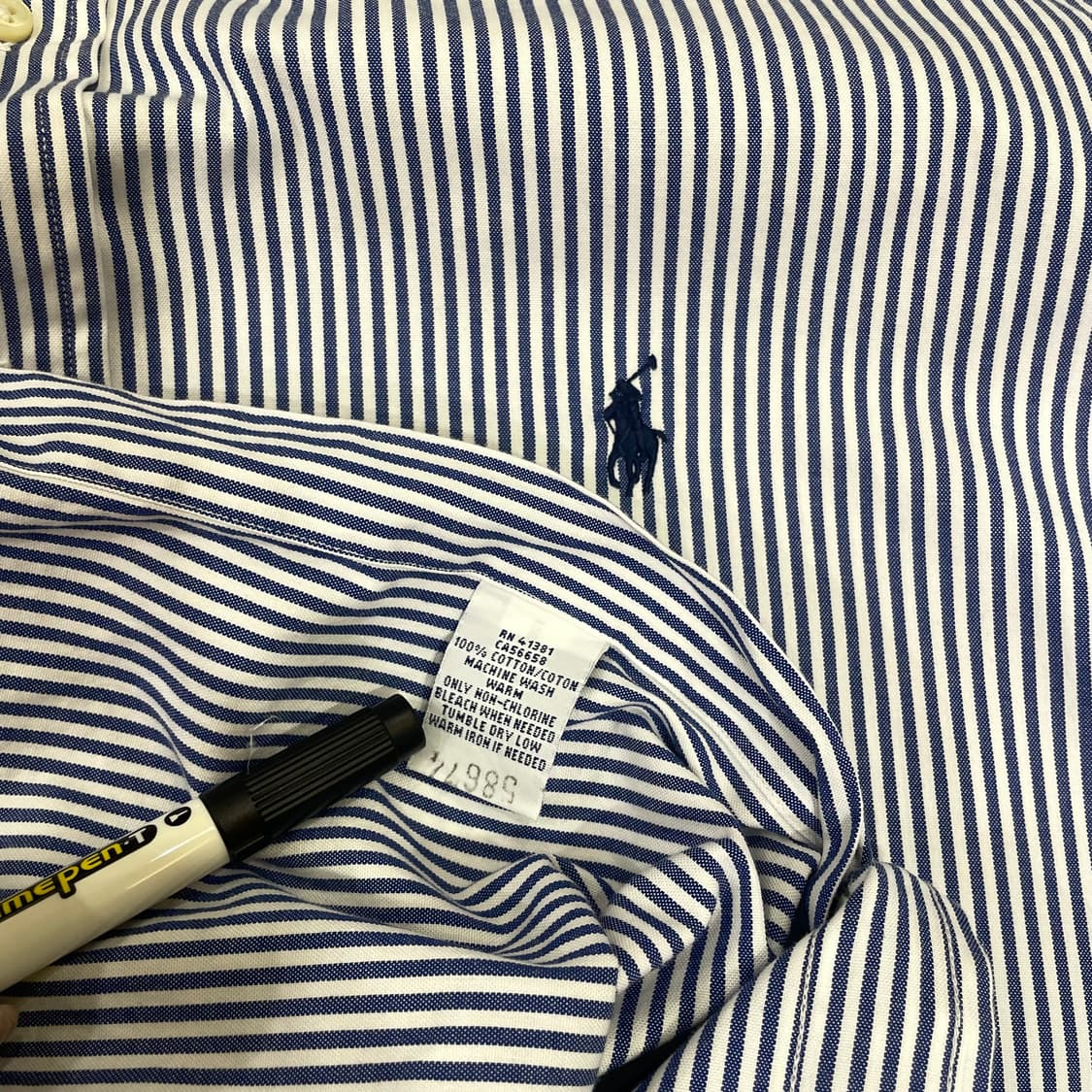 (17 2/1) POLO 폴로 랄프로렌 스트라이프 셔츠 상품이미지10