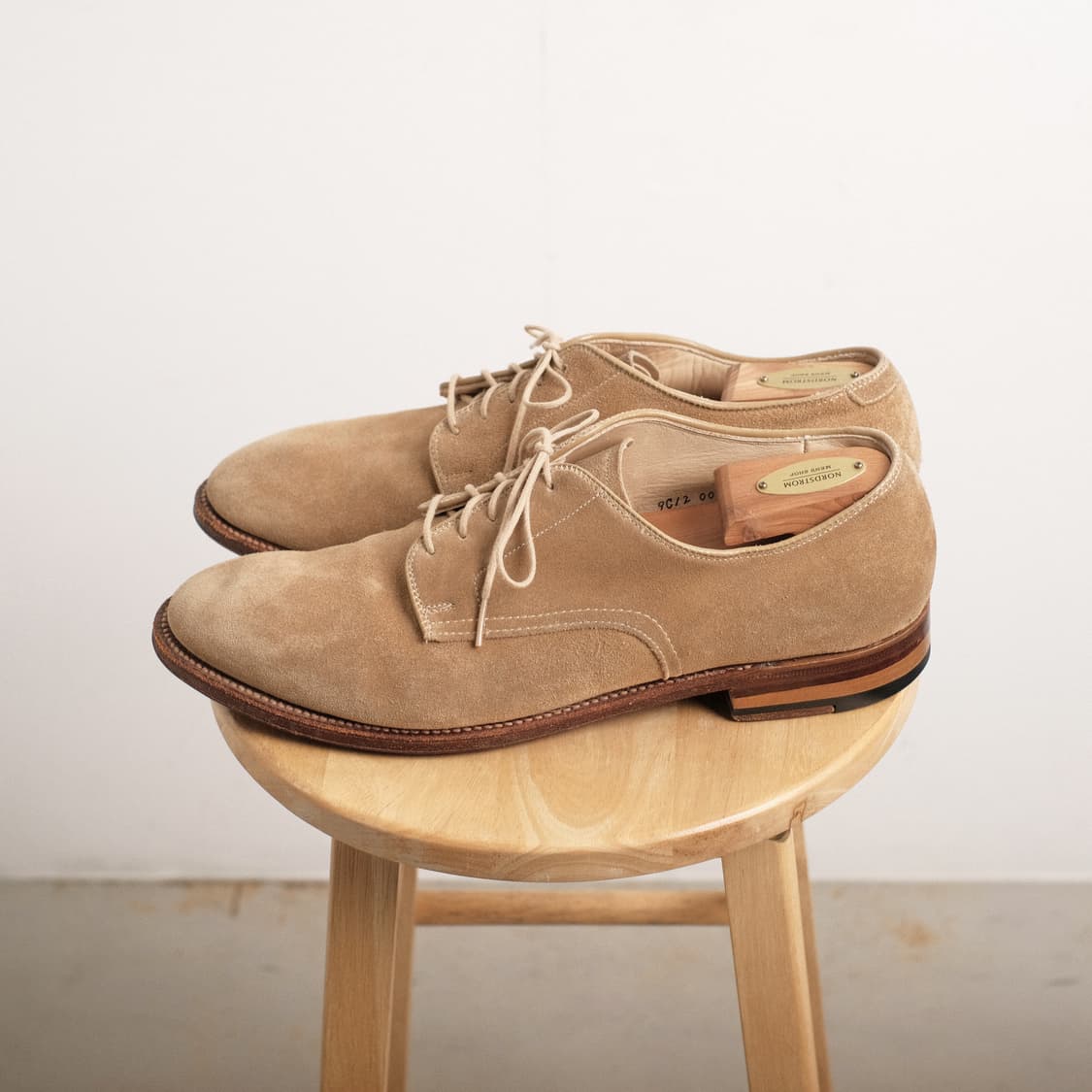 알든 58310F 10D(280-285)사이즈 탄 스웨이드 플레인토 더비 상품이미지3