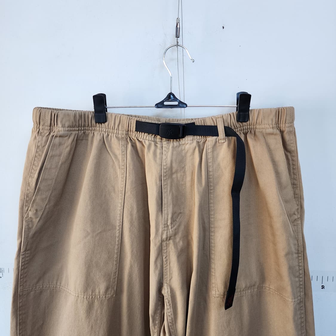 그라미치 베이지 벨트 면바지 상품이미지2