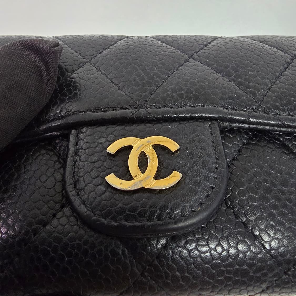 샤넬 클래식 카드지갑 블랙 금장 (AP0214) 상품이미지8