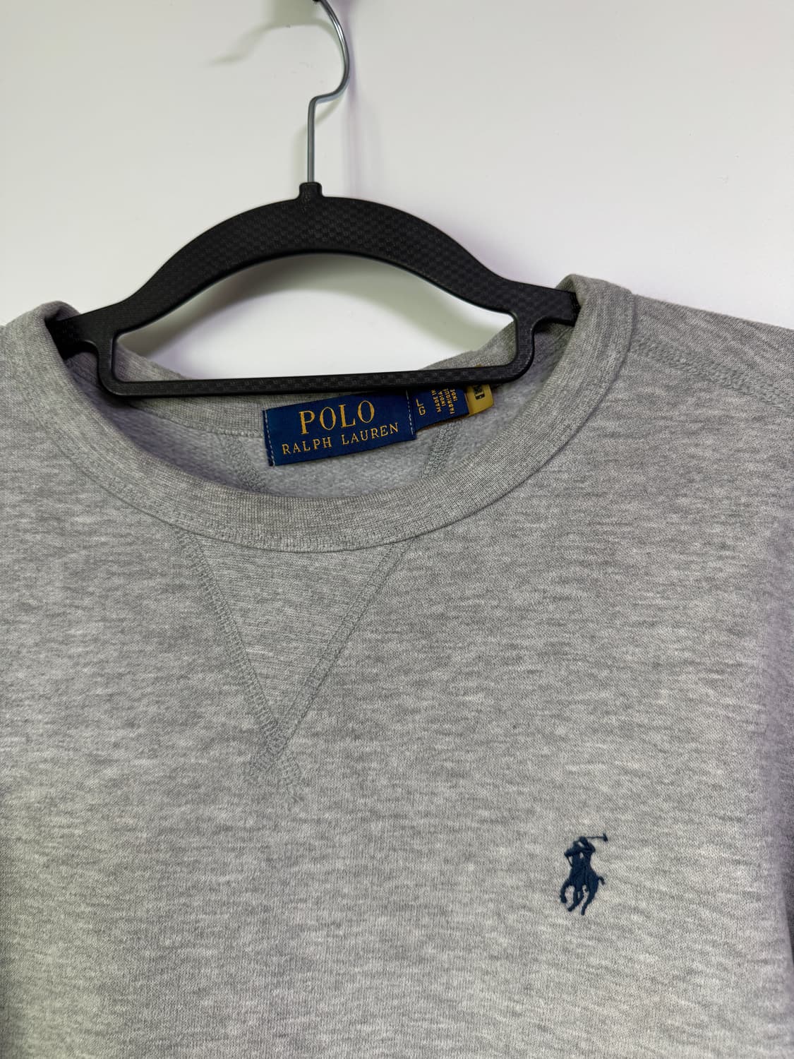 폴로 랄프로렌 기모 맨투맨 회색 L 상품이미지2