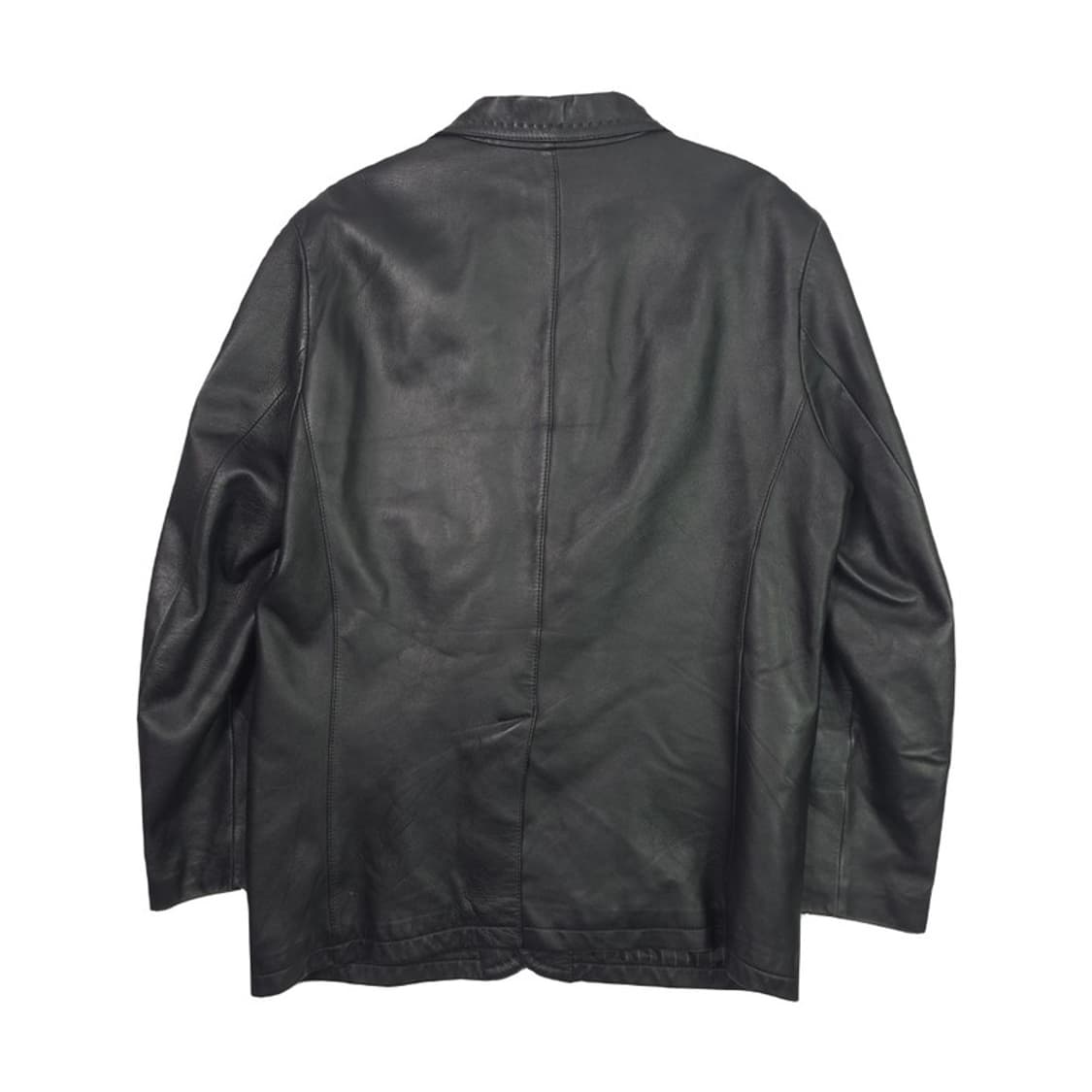 EMOTION 이탈리아 양가죽 테일러드 재킷 블랙 XL 상품이미지2