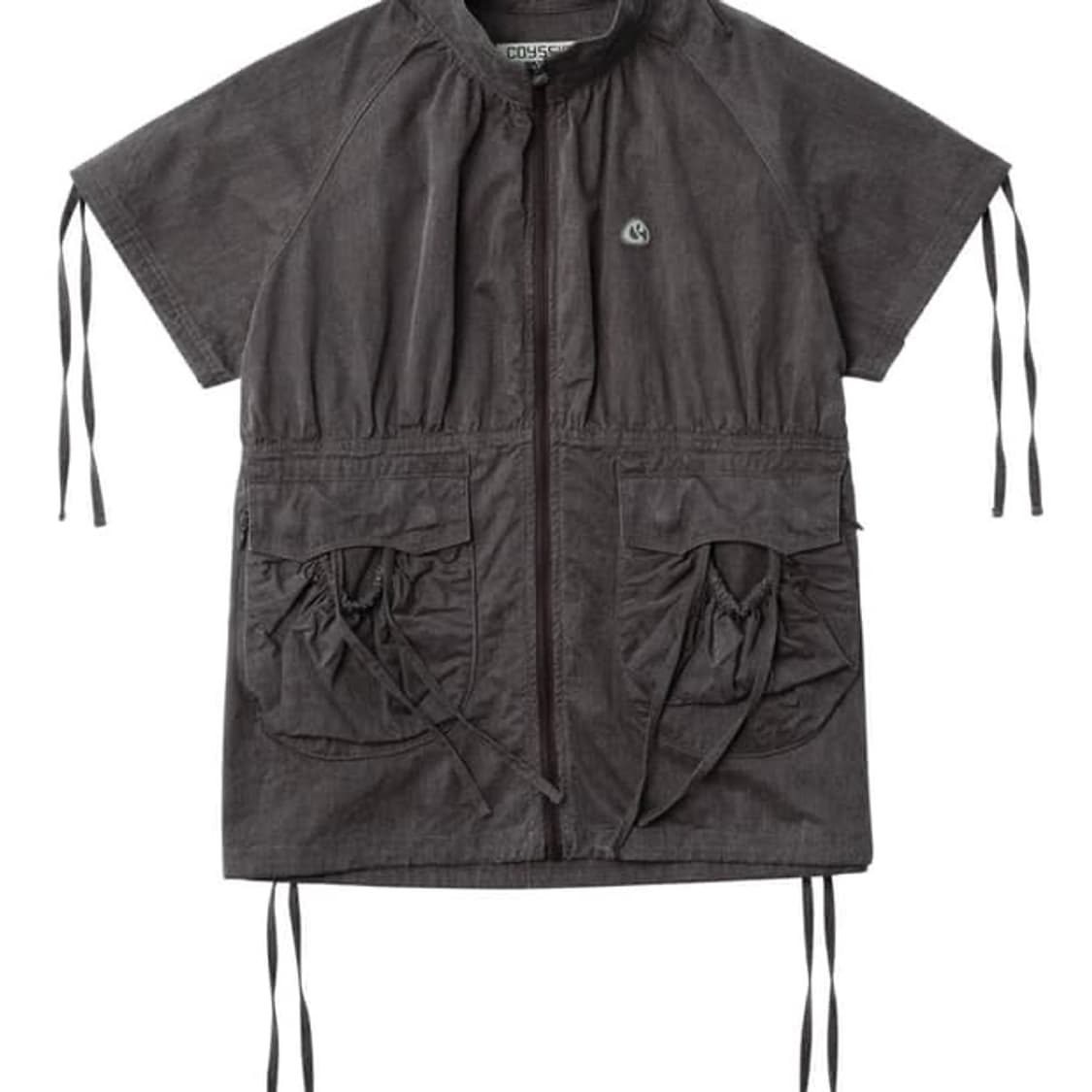 코이세이오 셔링 포켓 자켓 버건디 상품이미지1