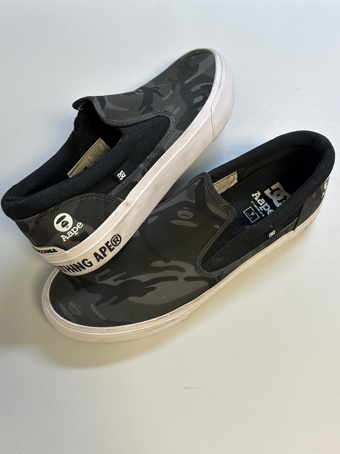 aape dc shoes 카모 슬립온 270 디씨슈즈 에이프 베이프 상품이미지1