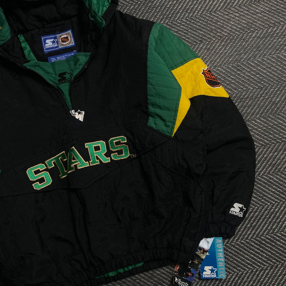 90s 스타터 NHL 박시핏 아노락 빅로고 자켓y 5616 상품이미지3