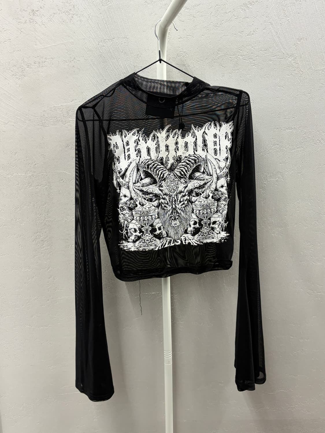 킬스타 시스루 탑 블랙 S 상품이미지2