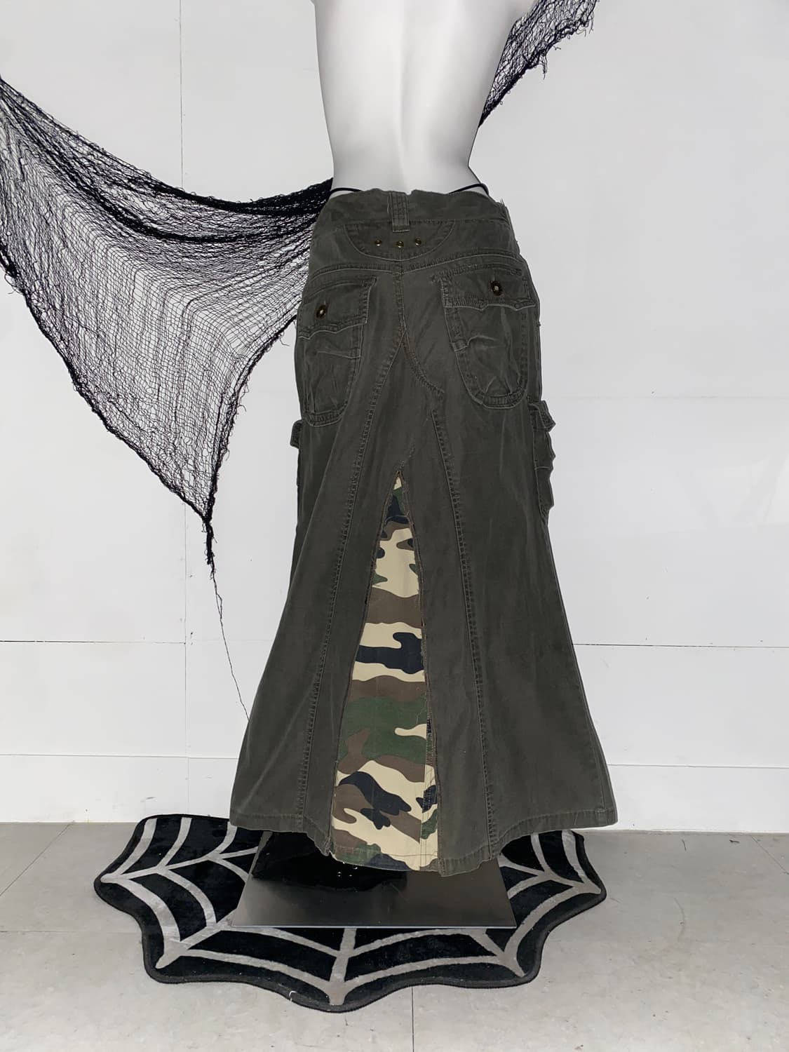 ꒰ঌ 체로키 카모플라쥬 카고 스커트 ໒꒱ 상품이미지2