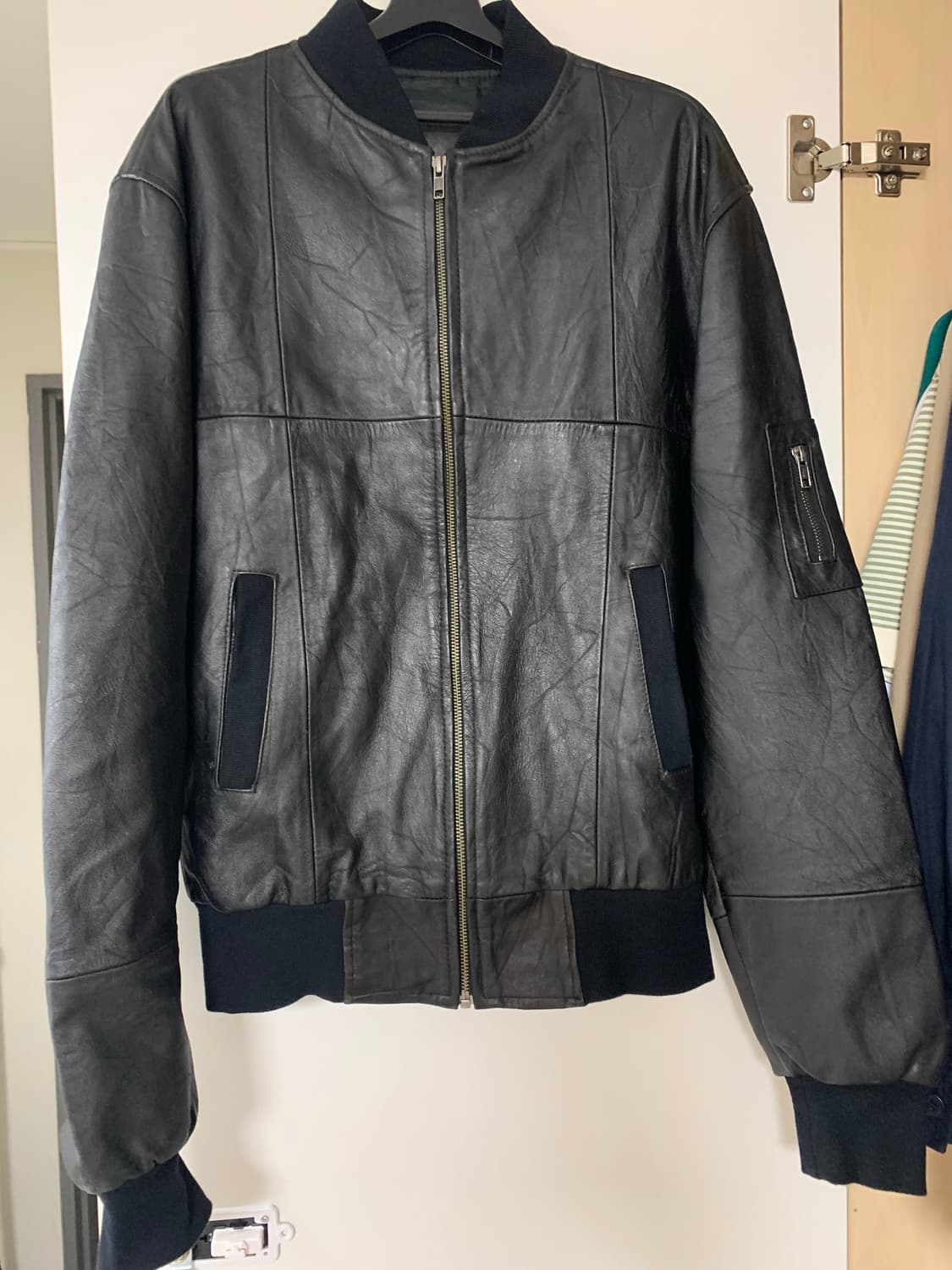 빈티지 가죽자켓 상품이미지1