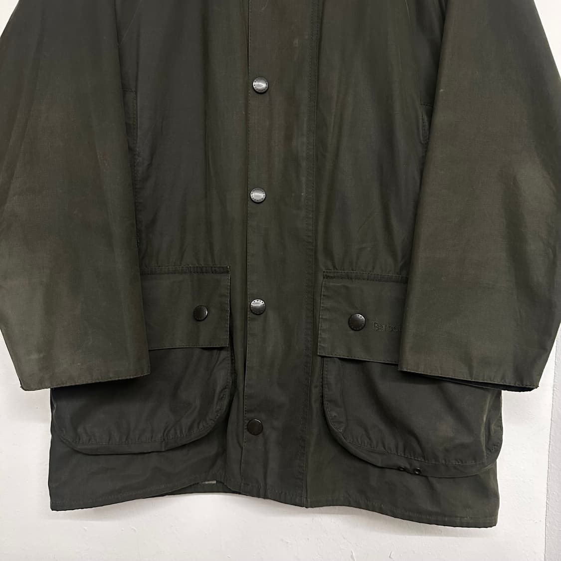 바버 뷰포트 왁스 자켓 ‘세이지’ 상품이미지4