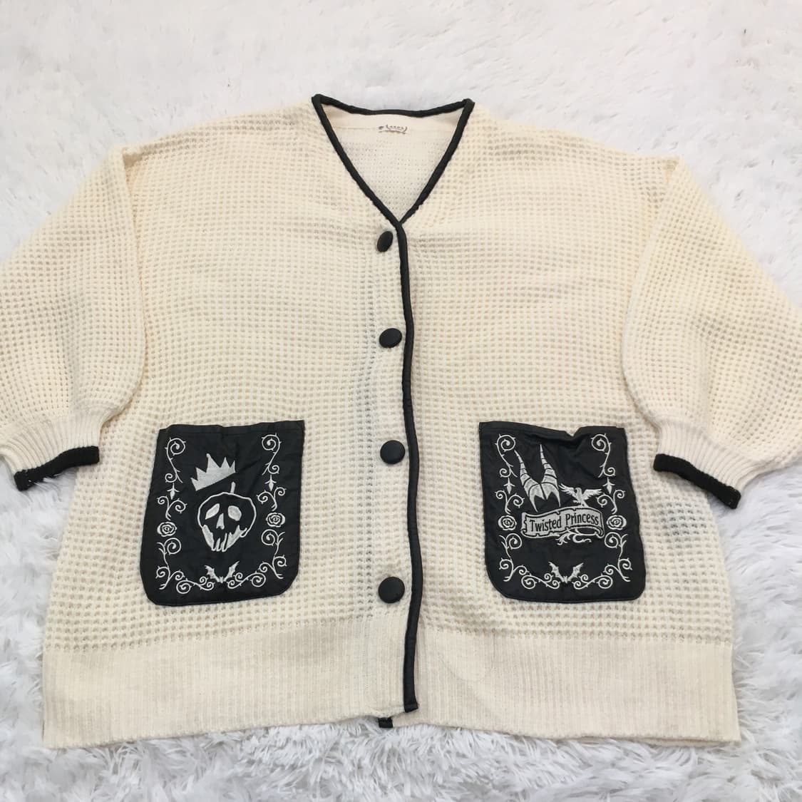 빈티지 액시스팜 할로윈 니트 가디건 y2k 스트릿 갸루 펑키 일본빈티지7 상품이미지1