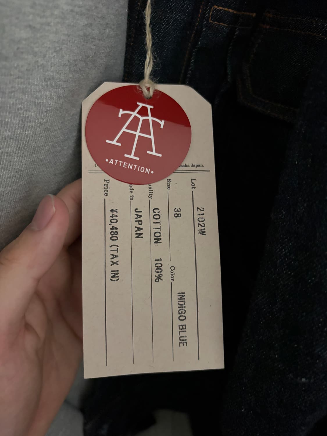 풀카운트 2102w 38 새상품 상품이미지3