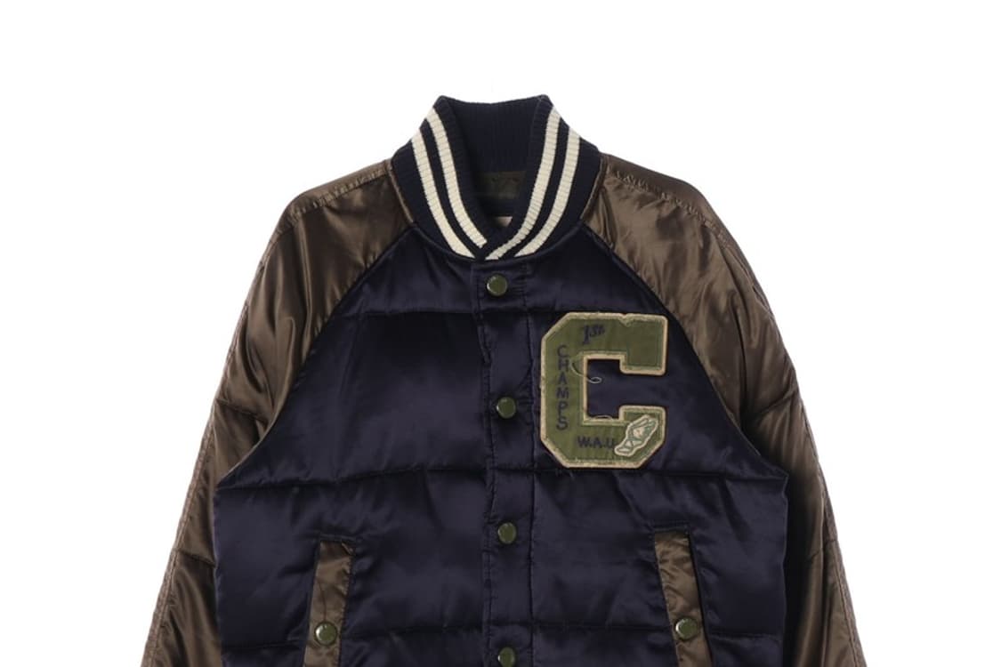 후아유 빈티지 유광 패딩 L 상품이미지3