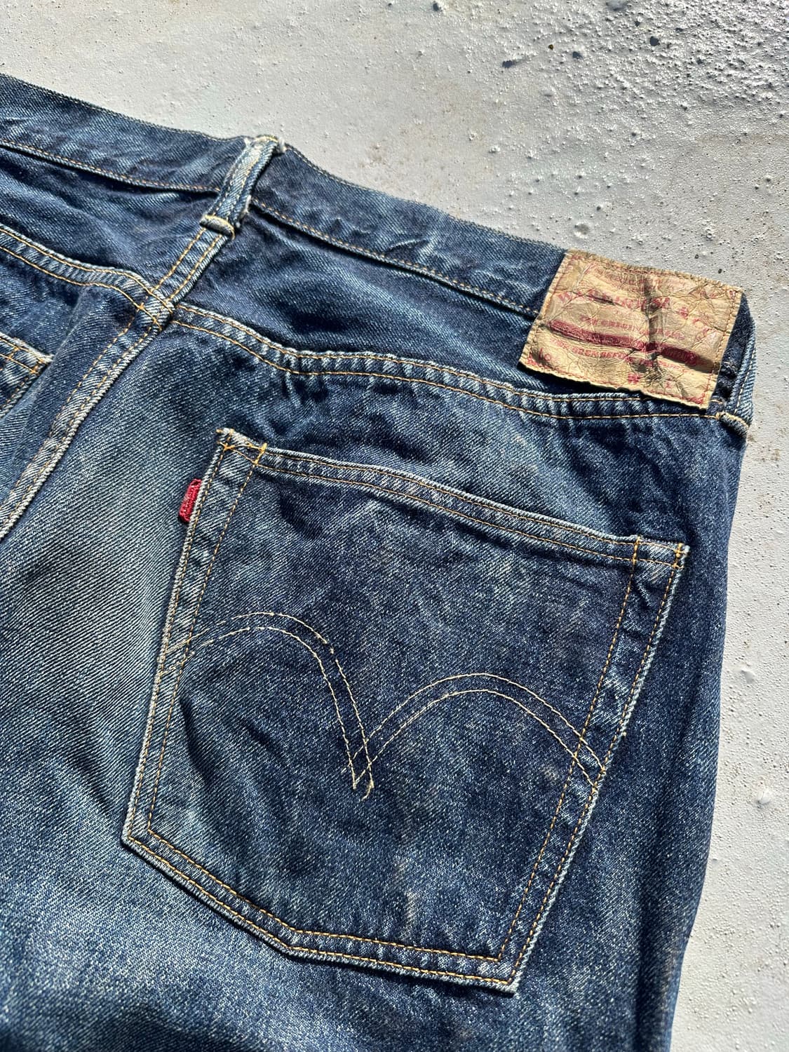 웨어하우스 1101 원워시 셀비지 상품이미지6