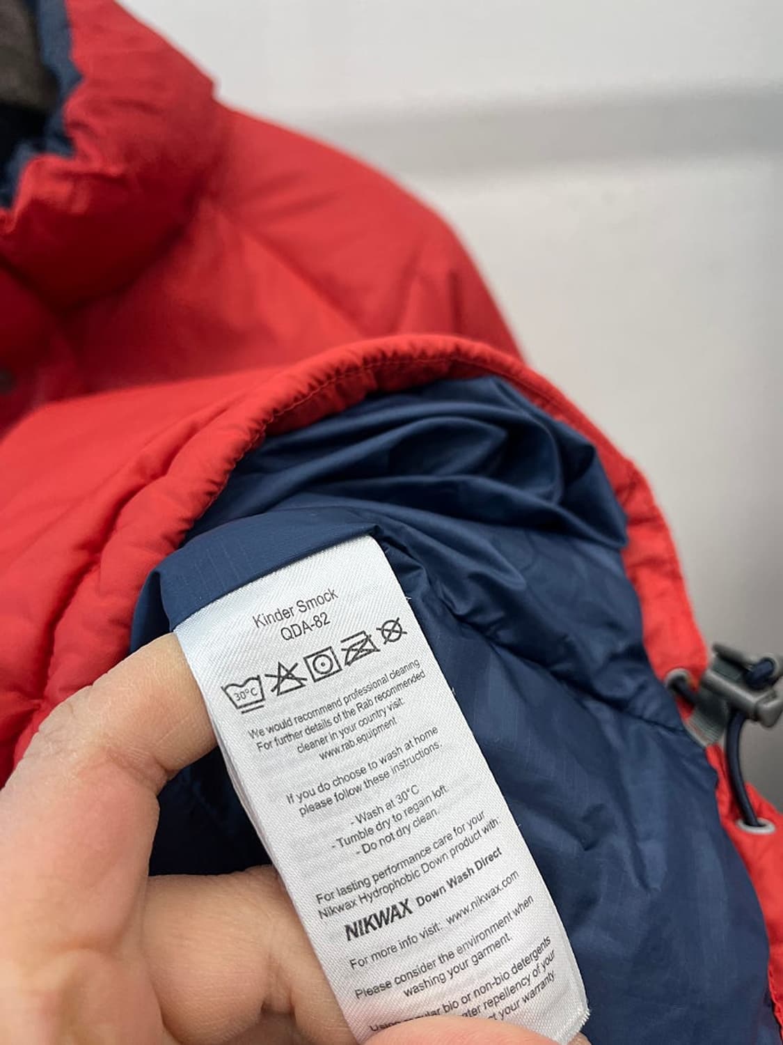 105) 랩 스모크 아노락 다운패딩 상품이미지7