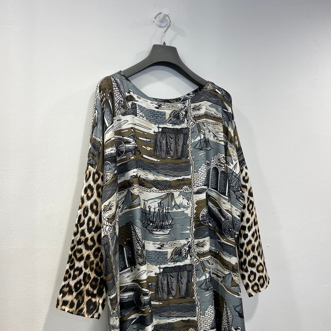 LA PRESTIC OUISTON 라프레스틱 위스통 실크 원피스 상품이미지2