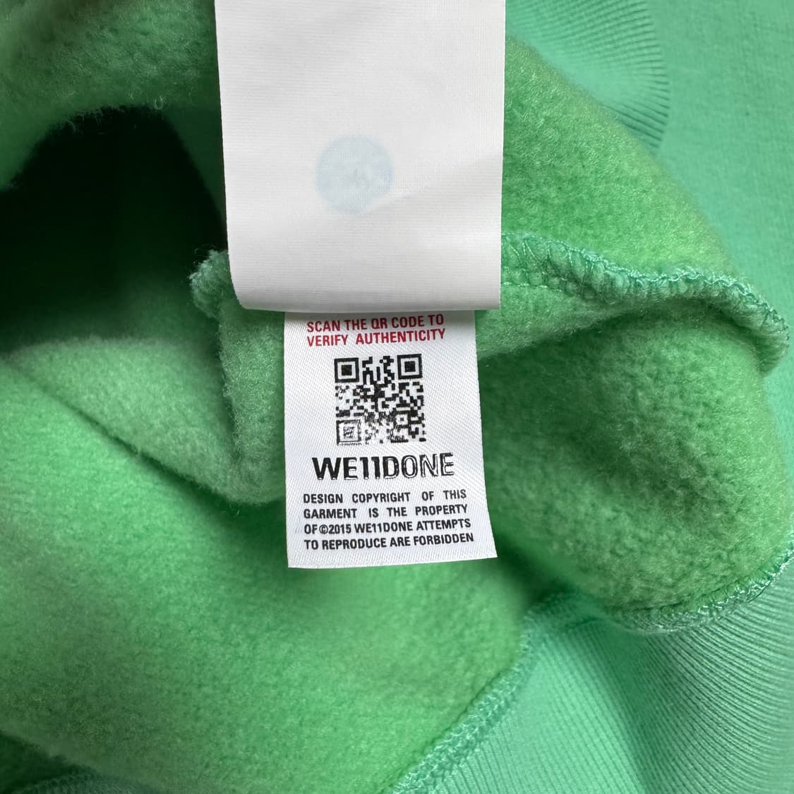 We11done 후드티 상품이미지7