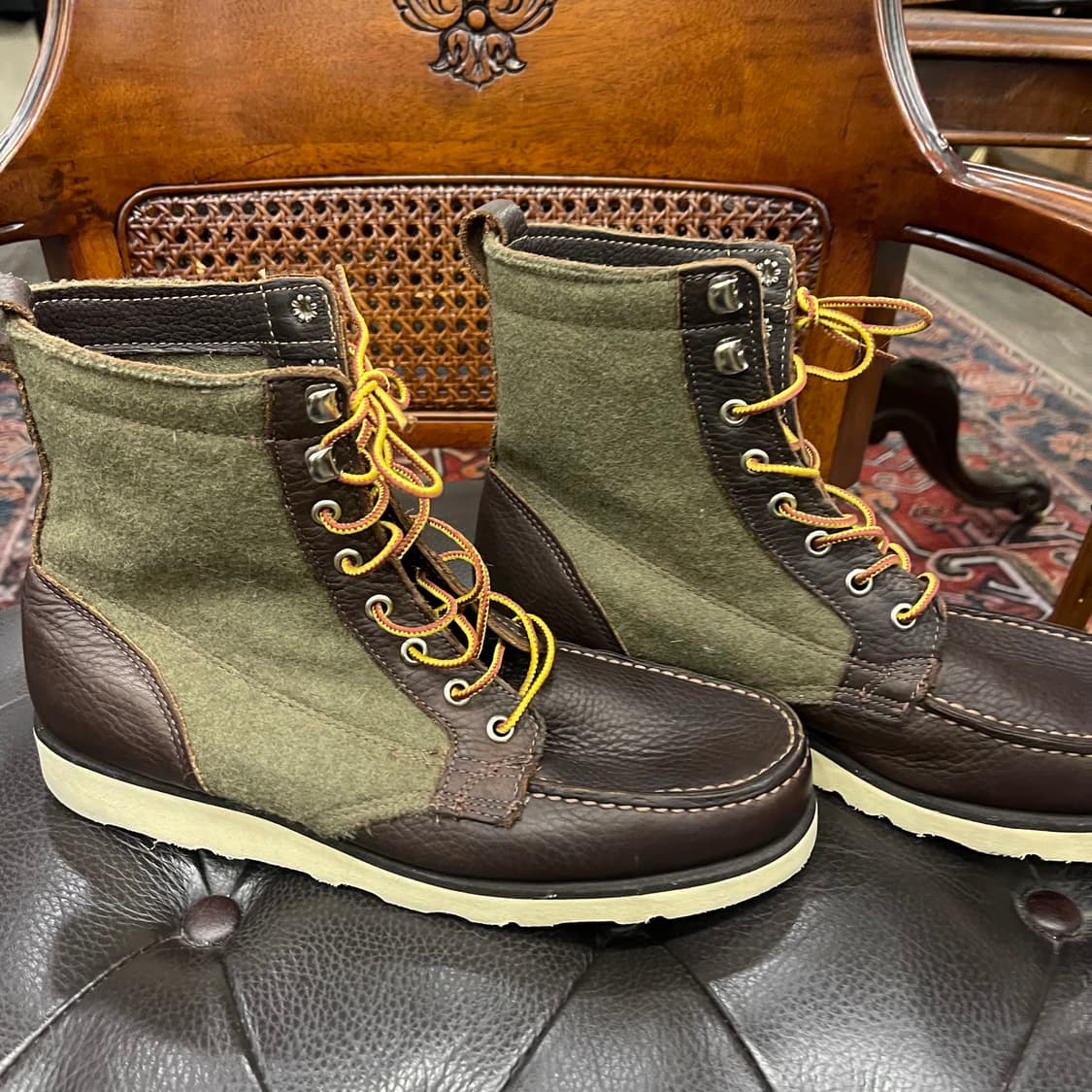 세바고 스탁턴 비브람 울 레더부츠 상품이미지4