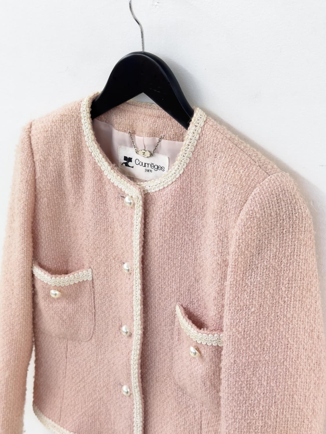 꾸레쥬 트위드 자켓 상품이미지1