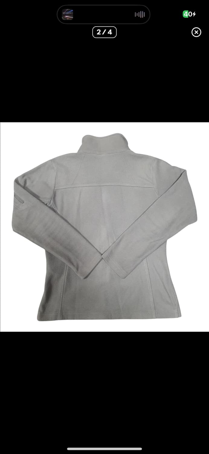  (바배) 컬럼비아 그레이 플리스 집업 상품이미지2