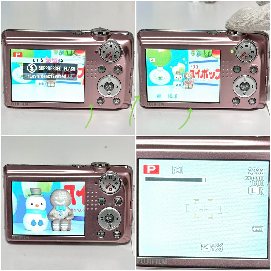 후지필름 파인픽스 F70EXR 핑크 빈티지디카 상품이미지4